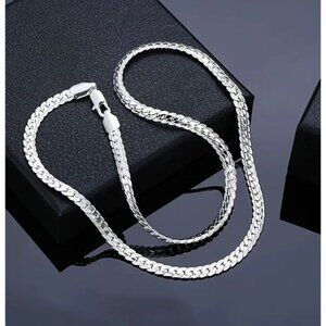 Sterling Silver Necklace & Bracelet Set